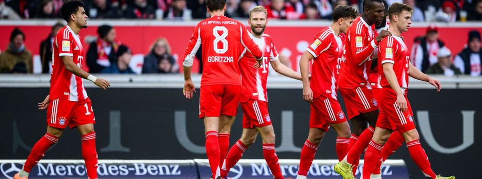 FC Bayern deklassiert VfB - Augsburg siegt nach Wagner-Aus
