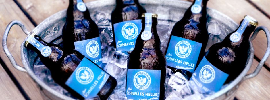 Jetzt neu: „Schnelles Helles“ – Das Neue von Ustersbacher in  der kleinen Flasche