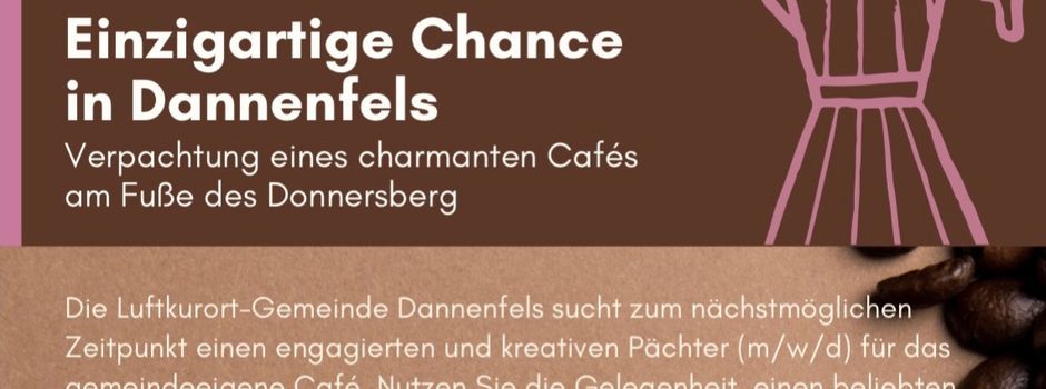 ☕️ Dein Café. Deine Ideen. Deine Chance! 🤎
