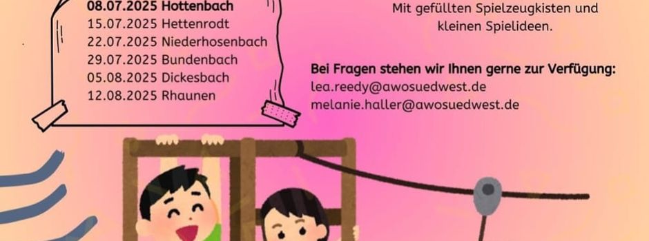 Spielplatz Hopping 2025