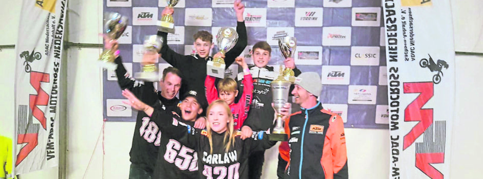 Munsteraner Moto-Cross-Team sammelt „Niedersachsen-Cup“-Titel