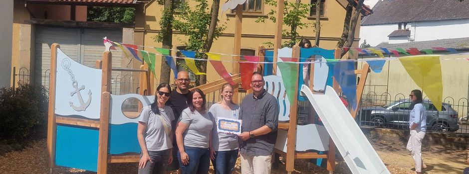 Leinen los für das neue Spielschiff: Ein Festtag für Freimersheims Kinder