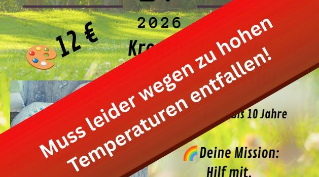 Das Geheimnis des Zaubergartens entfällt