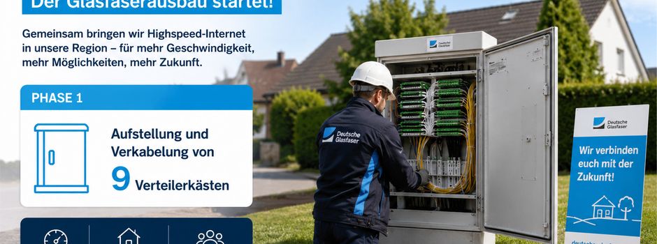 Deutsche Glasfaser startet