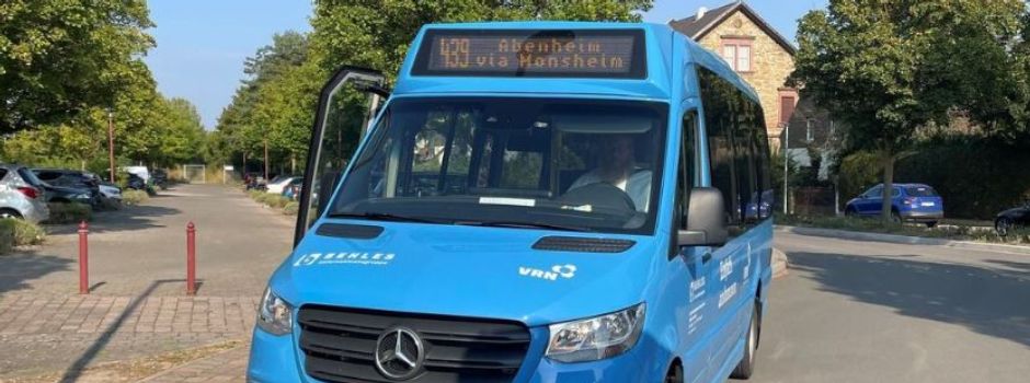 Neue Buslinie nach Worms in Betrieb genommen