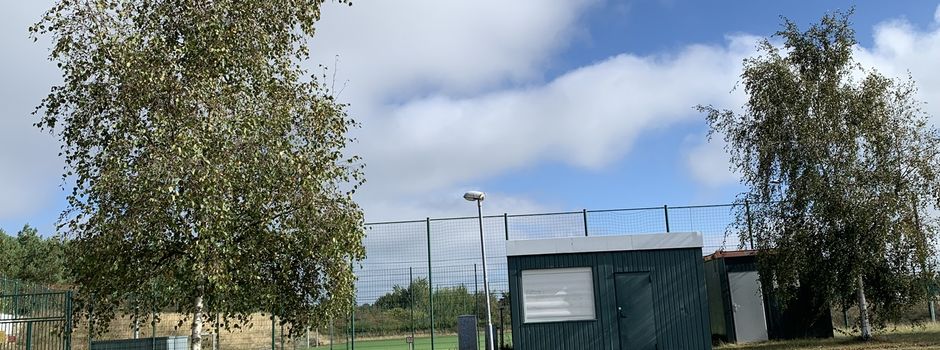 Arbeitseinsatz am Pinnower Sportplatz