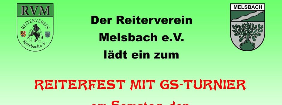 Melsbacher Reiterfest 2026: Tag voller Spaß und Pferde
