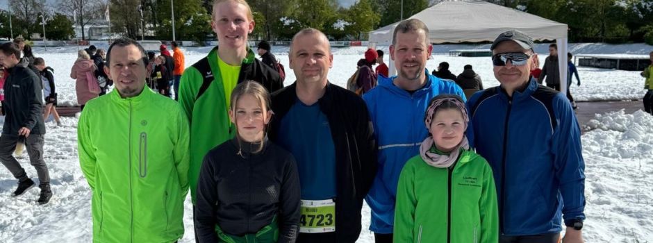 Schnee und Streckenverlegung zum Volkslauf in Hofgeismar