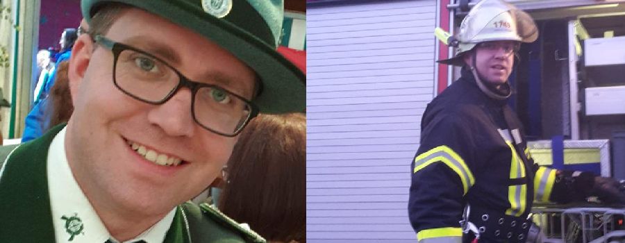 35jähriger Feuerwehrmann an Leukämie erkrankt: Stammzellenspender gesucht