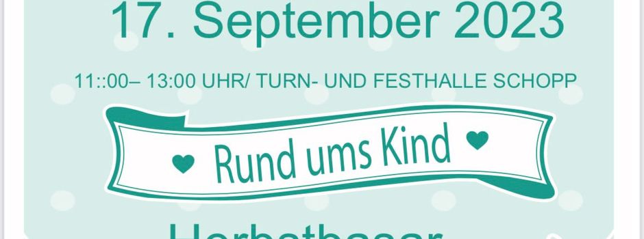 Herbstbasar  -Rund ums Kind-