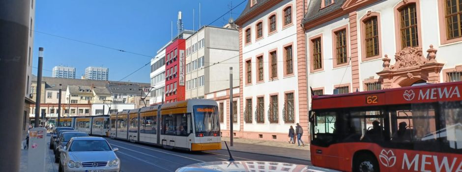 ÖPNV-Störungen wegen Demos in Mainzer Innenstadt