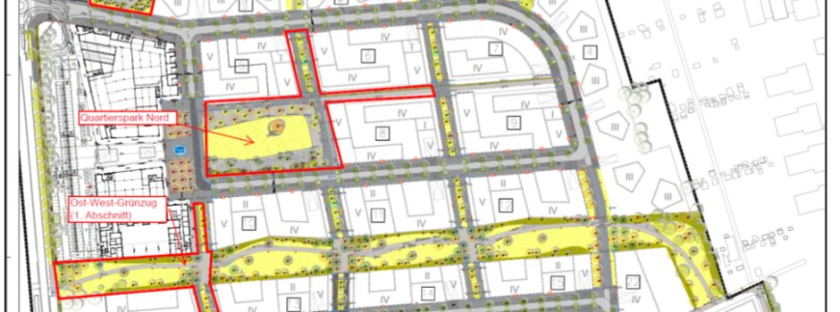 Hier entstehen in Mainz 12.000 Quadratmeter Grünfläche