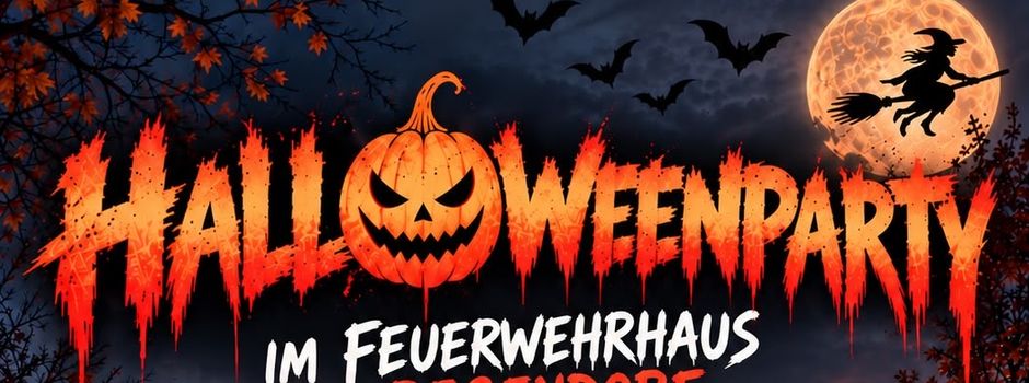 HALLOWEENPARTY IM FEUERWEHRHAUS REGENDORF!