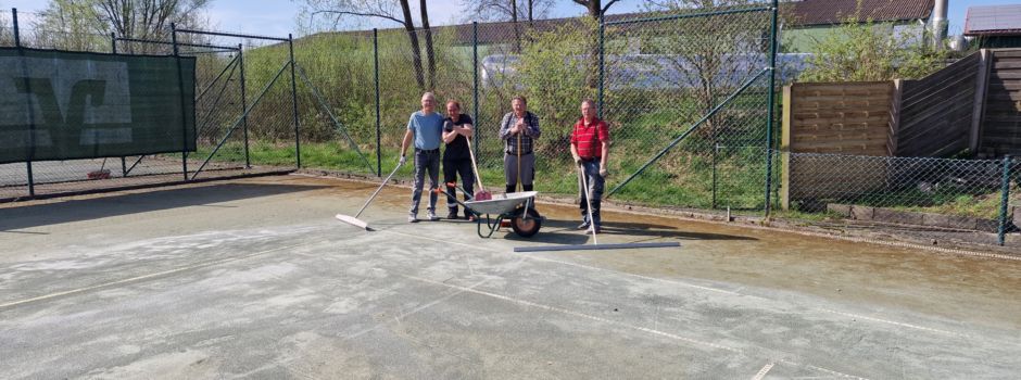 Neue Tennisplätze für TSV Wietzendorf