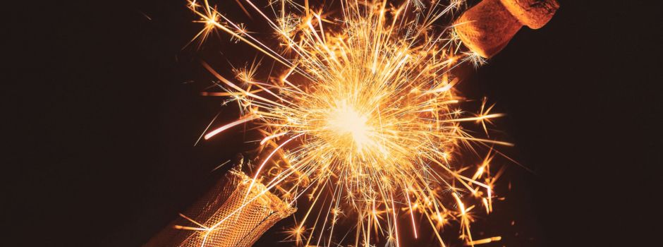 Neujahrsglühen auf dem Burghof