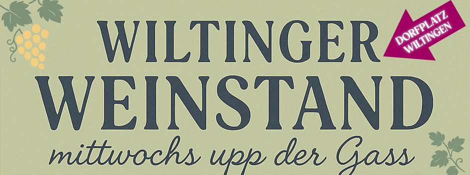 Weinstand in Wiltingen