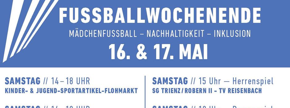 Fußballwochenende beim FC Trienz