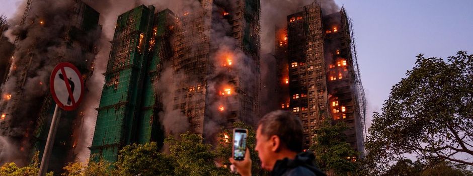 Ermittlungen nach Inferno in Hongkong - Opferzahl gestiegen