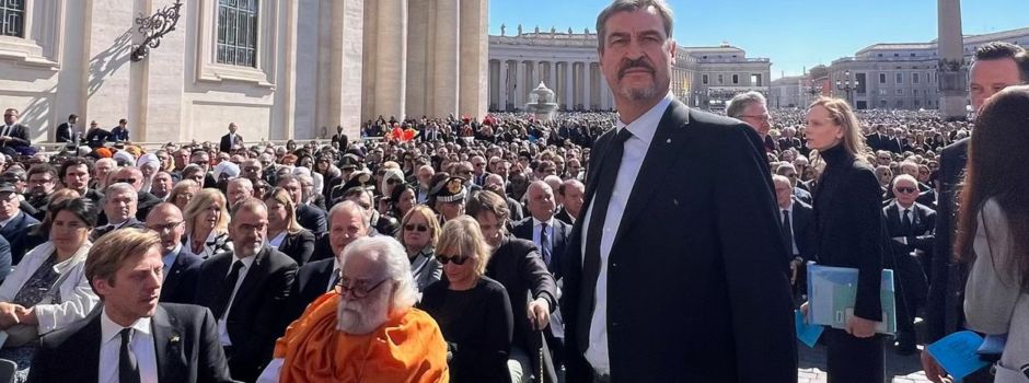 Kritik an Söder nach Selfie vor Trauerfeier