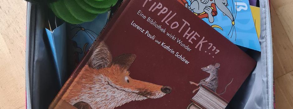 Kinderbücherei Thür besucht die neuen 1. Klässler der Grundschule Thür