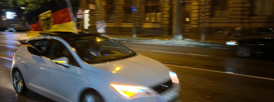 Autokorso und Co.: So feiert Mainz den EM-Sieg der Nationalelf