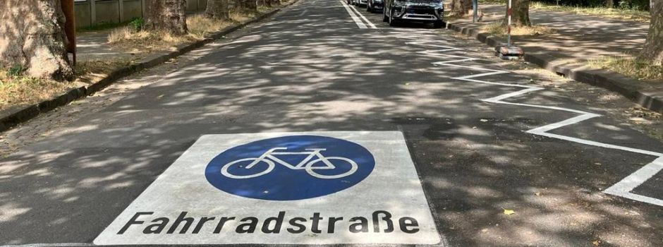 Wieder eine neue Fahrradstraße in Mainz eingerichtet