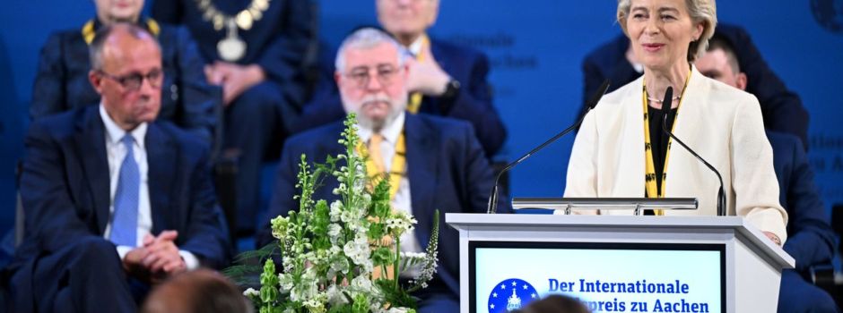 Von der Leyen: Unser Auftrag ist europäische Unabhängigkeit