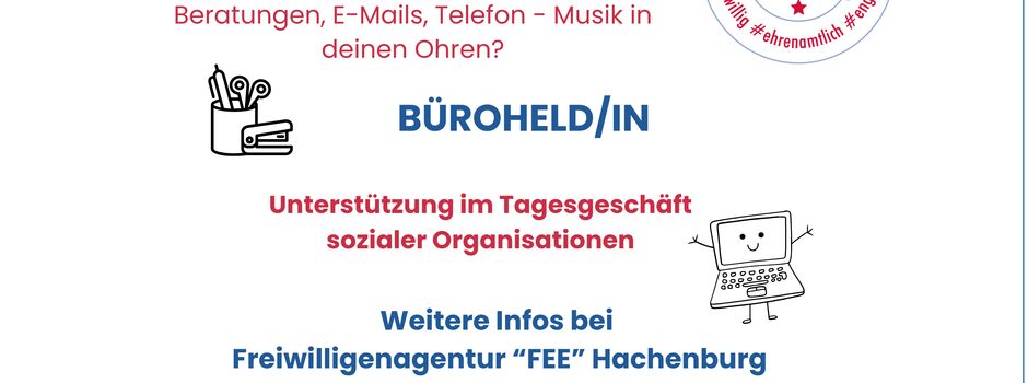 Du möchtest dich engagieren?