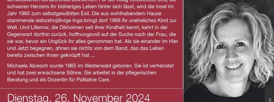 Lesung: Das Geheimnis von Dikholmen