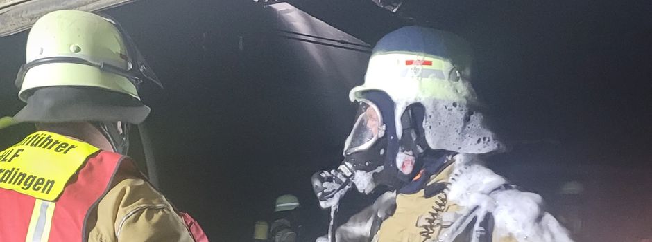 Lagerhalle brennt – rund 140 Kräfte in Schneverdingen im Einsatz