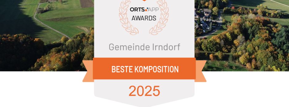 Die Irndorf-OrtsApp ist ausgezeichnet