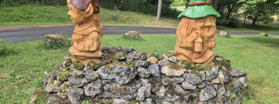 Neue Wichtel begrüßen Besucher in Abterode