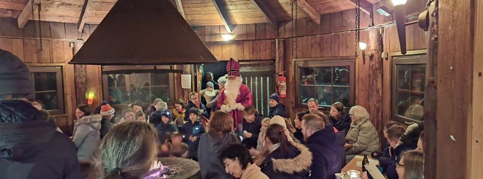 Der Nikolaus besucht die Lorscheider Kinder