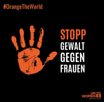 „Orange the world“ – das Rathaus wird orange 