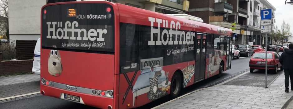 Mit dem Bus statt dem eigenen Auto – so das Ziel