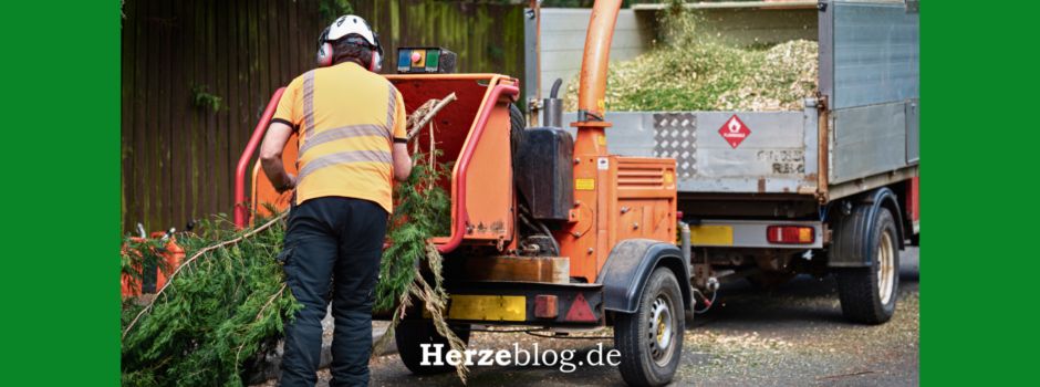 Häckselaktion in Herzebrock-Clarholz: Bauhof nimmt wieder privaten Baum- und Strauchschnitt an