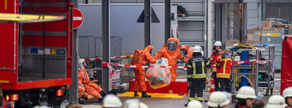 Großeinsatz in Ingelheim: 170 Menschen nach Säure-Unfall evakuiert