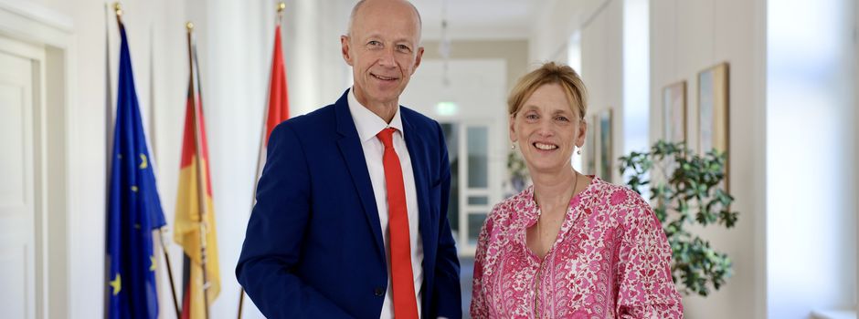 Bundesministerin auf wichtiger Mission in Wiesbaden