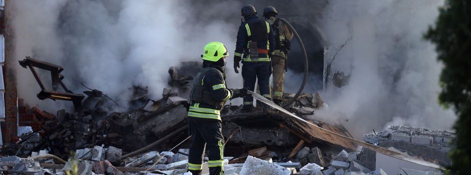 Russischer Großangriff bei Charkiw