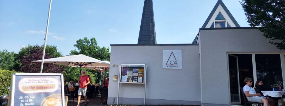Café in Mainzer Kirche eröffnet