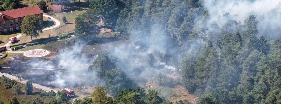 Rückblick: Großeinsatz der Feuerwehr bei der Waldklinik am Sonntag, den 09.08.2026