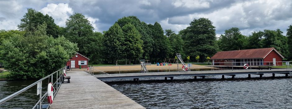 Badeverbot im Luisenbad