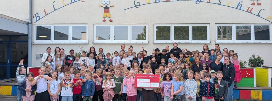 Spendenübergabe an Tierheim Zewen durch Grundschule Wasserliesch 