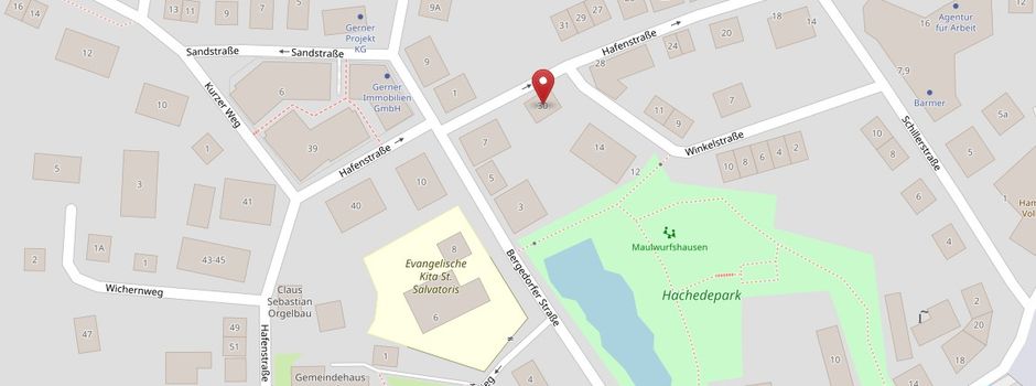 Verkehrsbehinderungen an der Hafenstraße