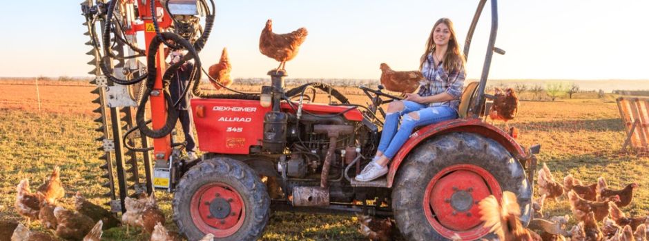 Warum eine Schülerin 900 Hühner hält