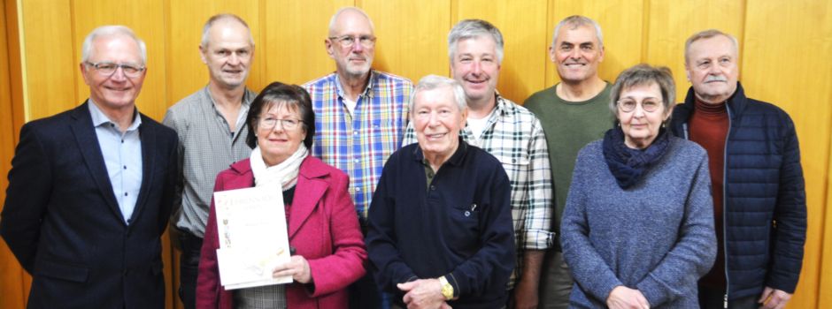 Ehrungen beim Obst- und Gartenbauverein