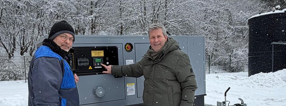 Mobiler Stromerzeuger für den Bevölkerungsschutz