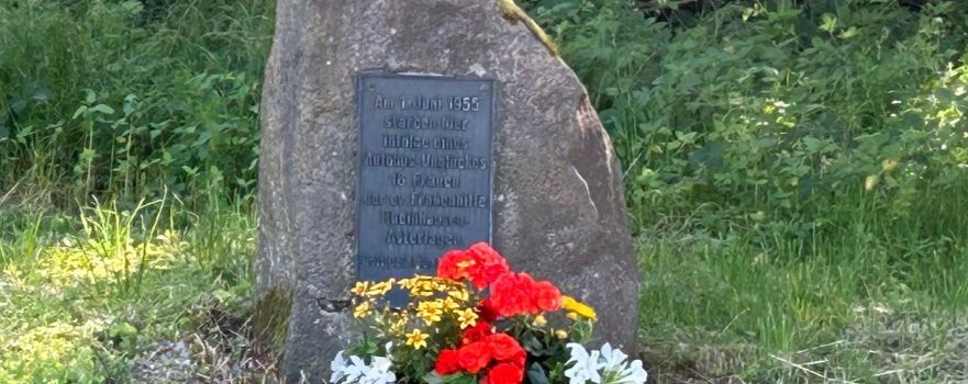 Gedenken an das Busunglück vor 70 Jahren