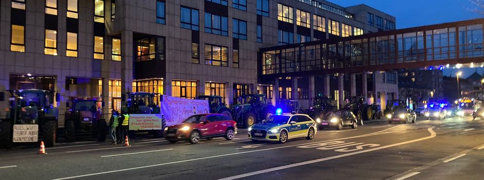 Bauerndemo bei Habeck-Besuch: Polizei zieht erste Bilanz