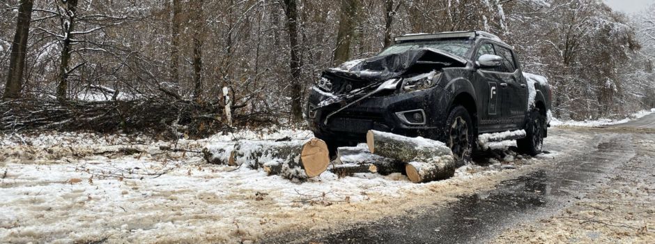 Weiterhin kritische Schnee-Lage im Raum Wiesbaden